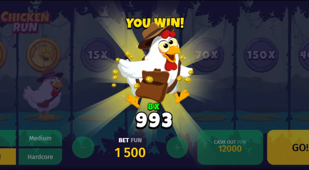 Cash Out Chicken Run