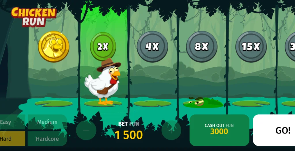 Chicken Run Game Process